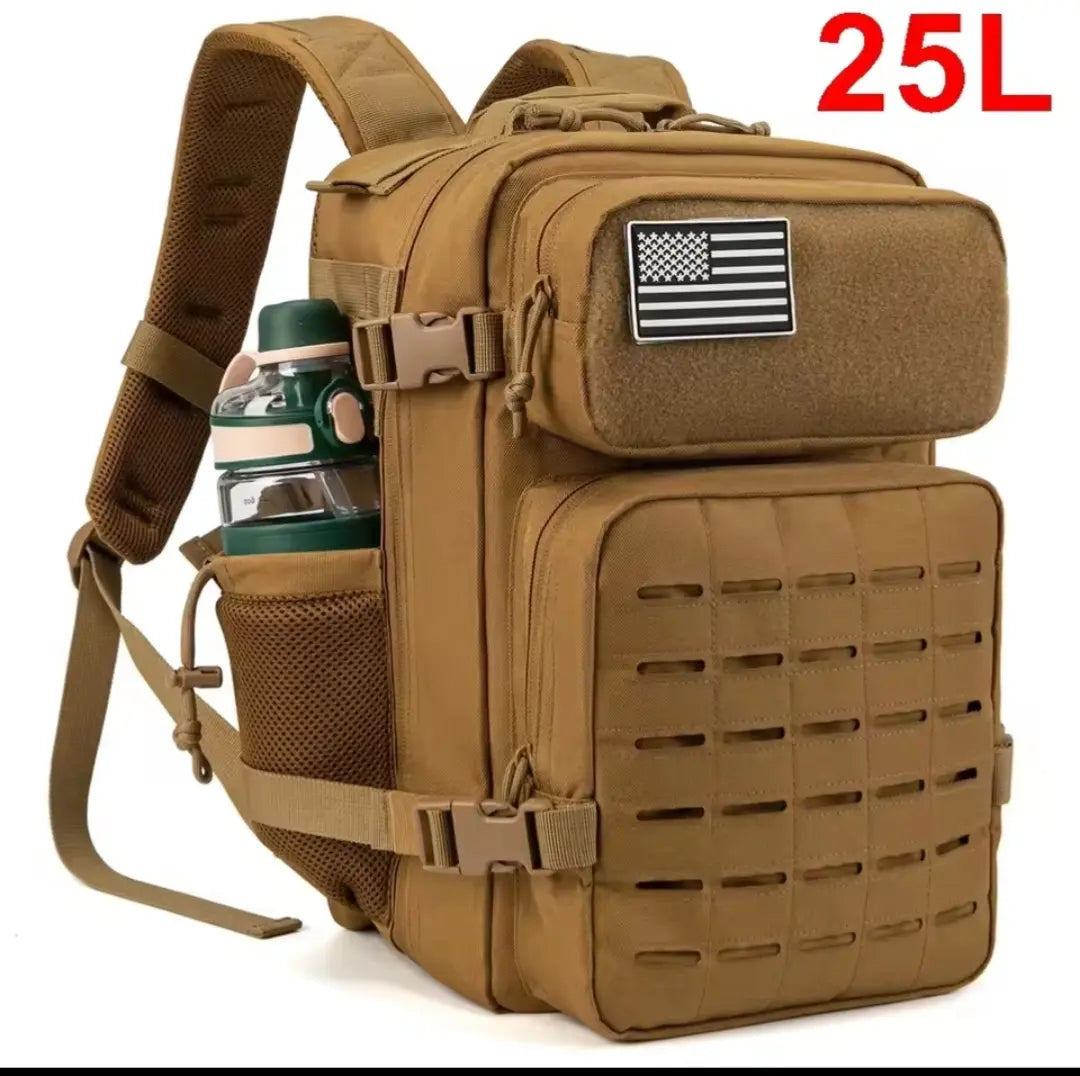 25 L / 45 L Tactical Backpack – MOLLE Bug-Out Survival Pack