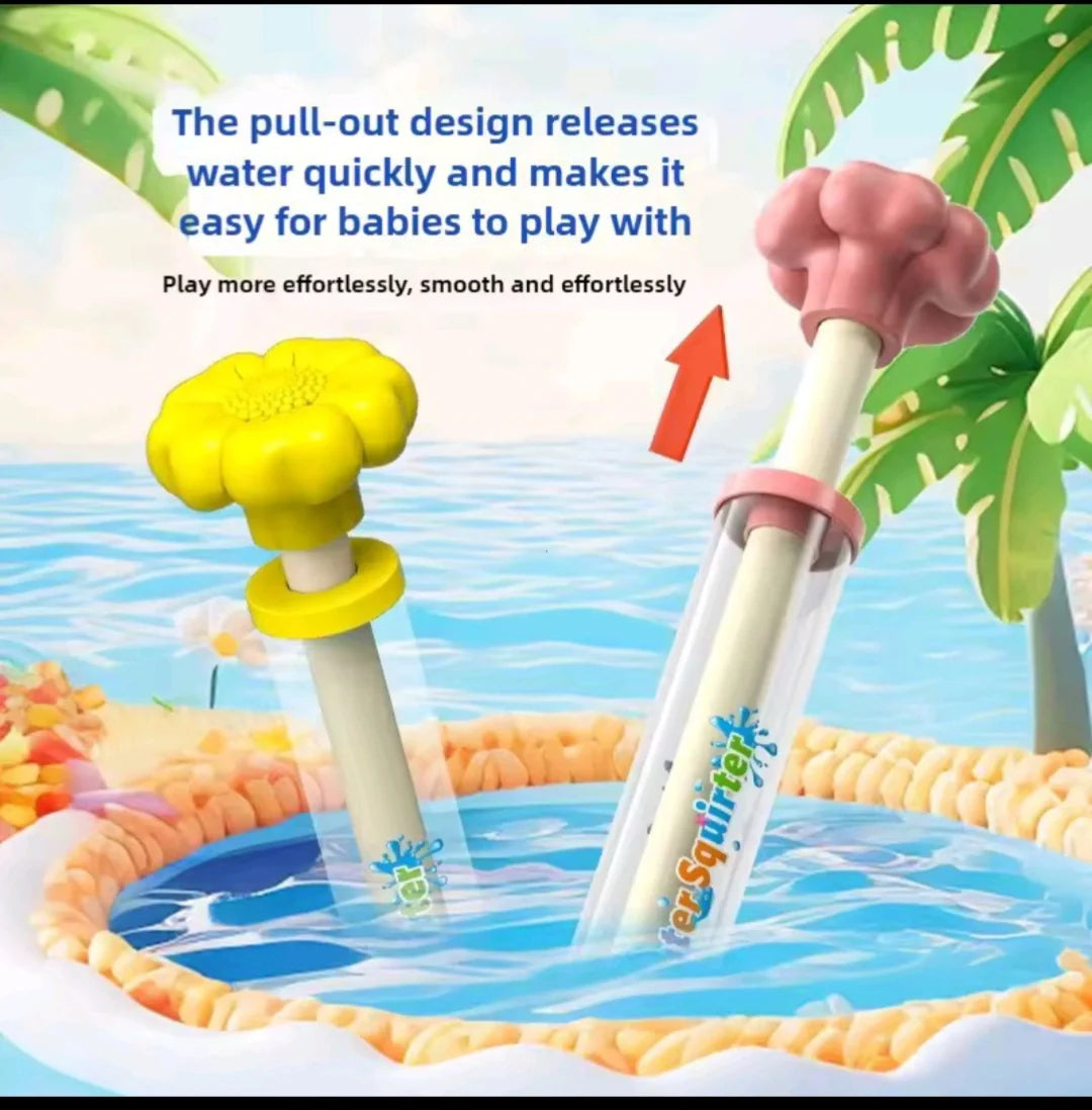 Fireworks-Style Pull-Back Water Gun – Splash Stick Toy