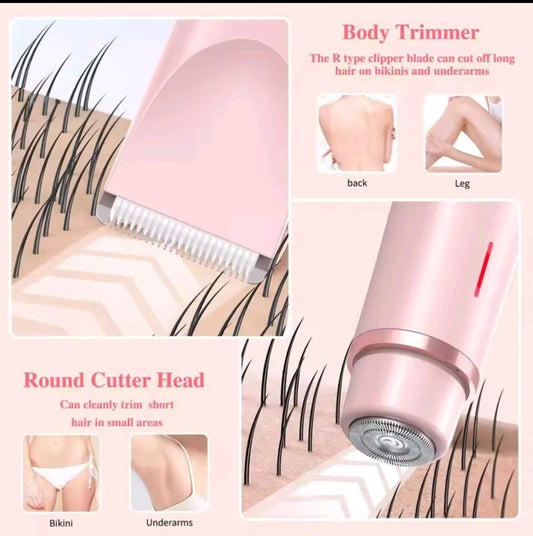 Pink Sugar 2-in-1 Bikini Trimmer – Gentle, Painless Grooming