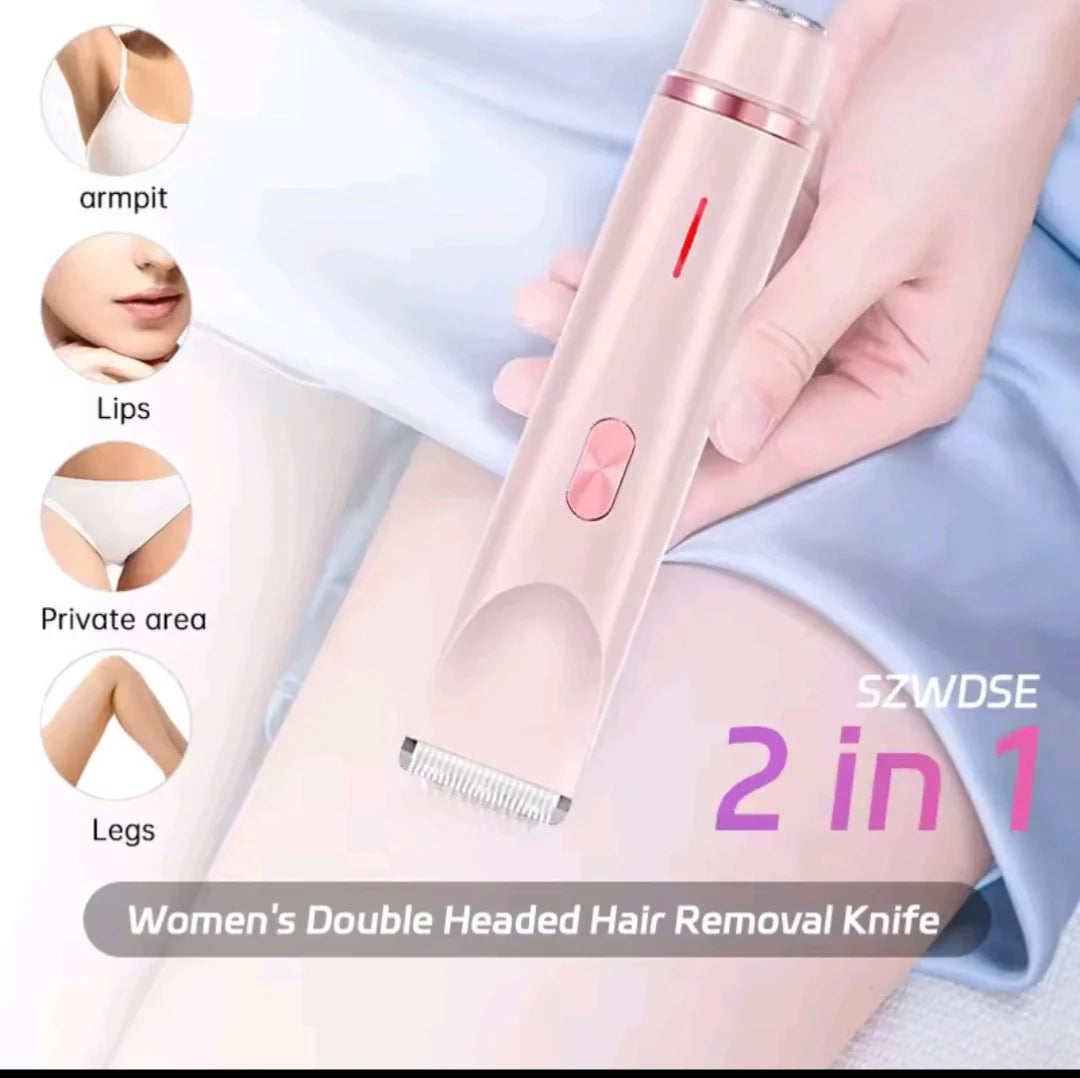 Pink Sugar 2-in-1 Bikini Trimmer – Gentle, Painless Grooming