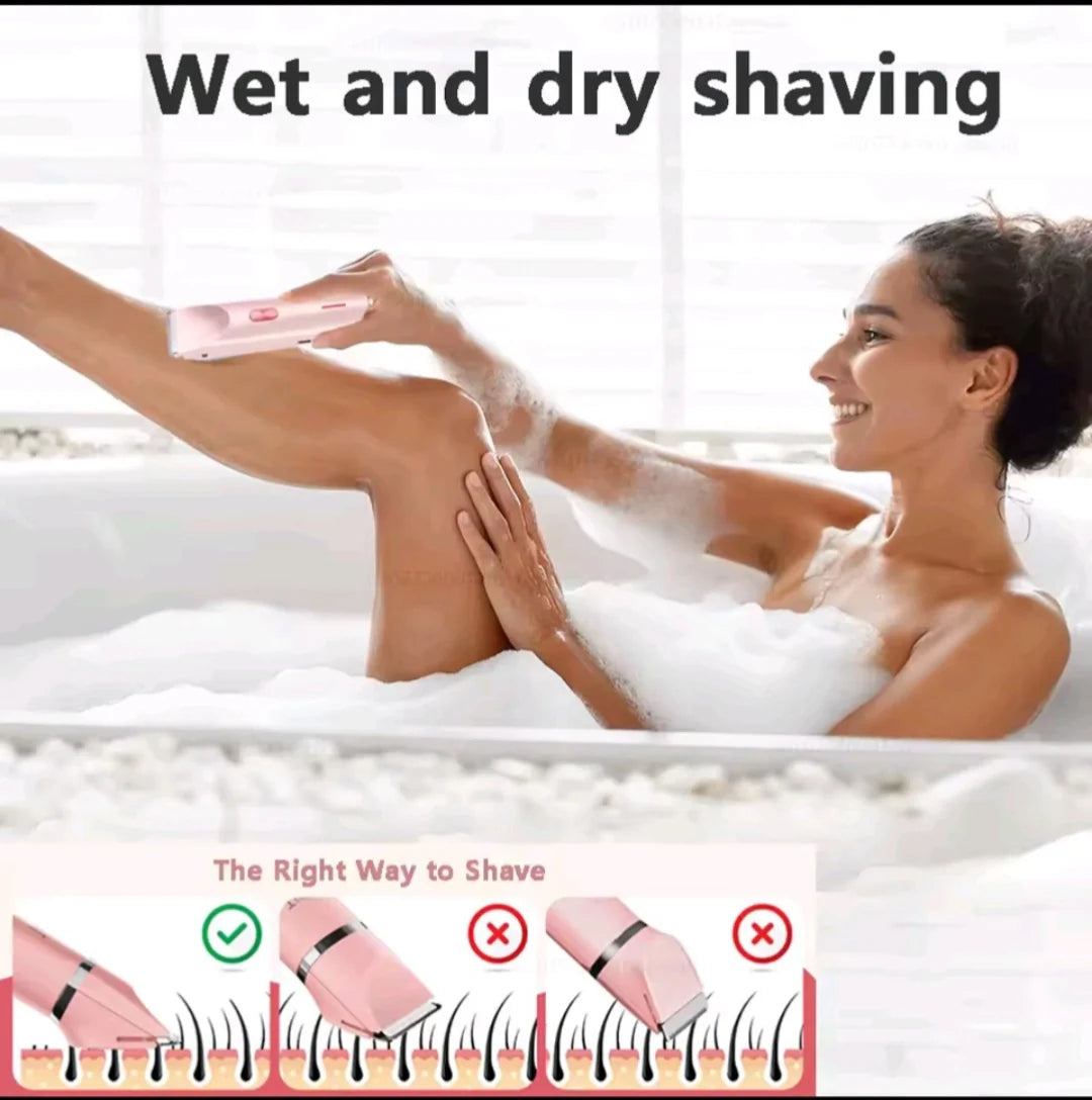 Pink Sugar 2-in-1 Bikini Trimmer – Gentle, Painless Grooming