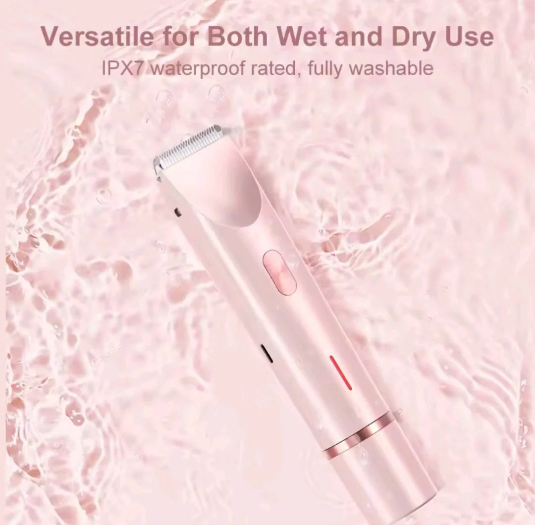 Pink Sugar 2-in-1 Bikini Trimmer – Gentle, Painless Grooming