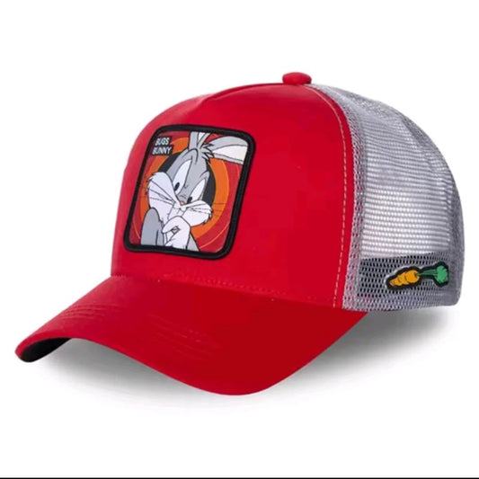 Unisex Anime Cartoon Patch Trucker Hat – Mesh Baseball Cap