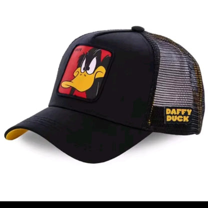 Unisex Anime Cartoon Patch Trucker Hat – Mesh Baseball Cap