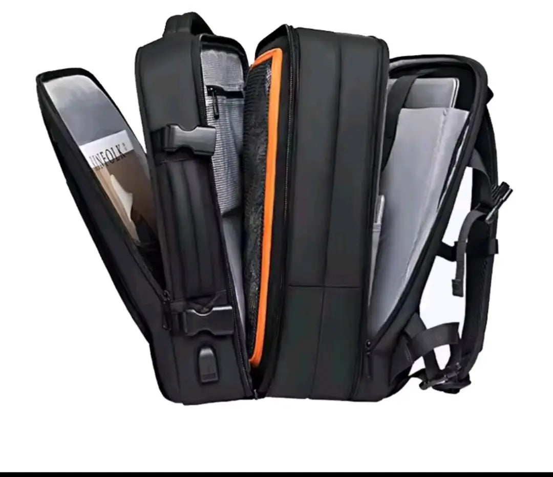 BANGE Expandable Waterproof Backpack – Fits 17.3″ Laptop