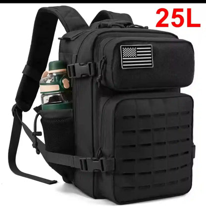 25 L / 45 L Tactical Backpack – MOLLE Bug-Out Survival Pack