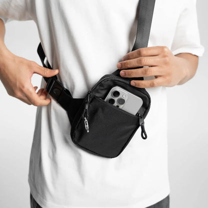 Concept Global Travel Sling Bag – RFID-Secure, Water-Resistant Crossbody (1 L or 1.6 L)