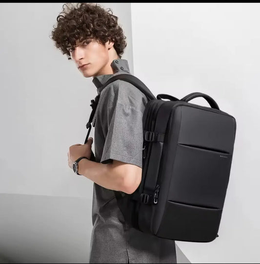 BANGE Expandable Waterproof Backpack – Fits 17.3″ Laptop